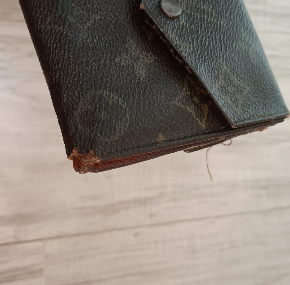 Louis Vuitton W Hook Wallet Monogram Monogram Canvas Authentic